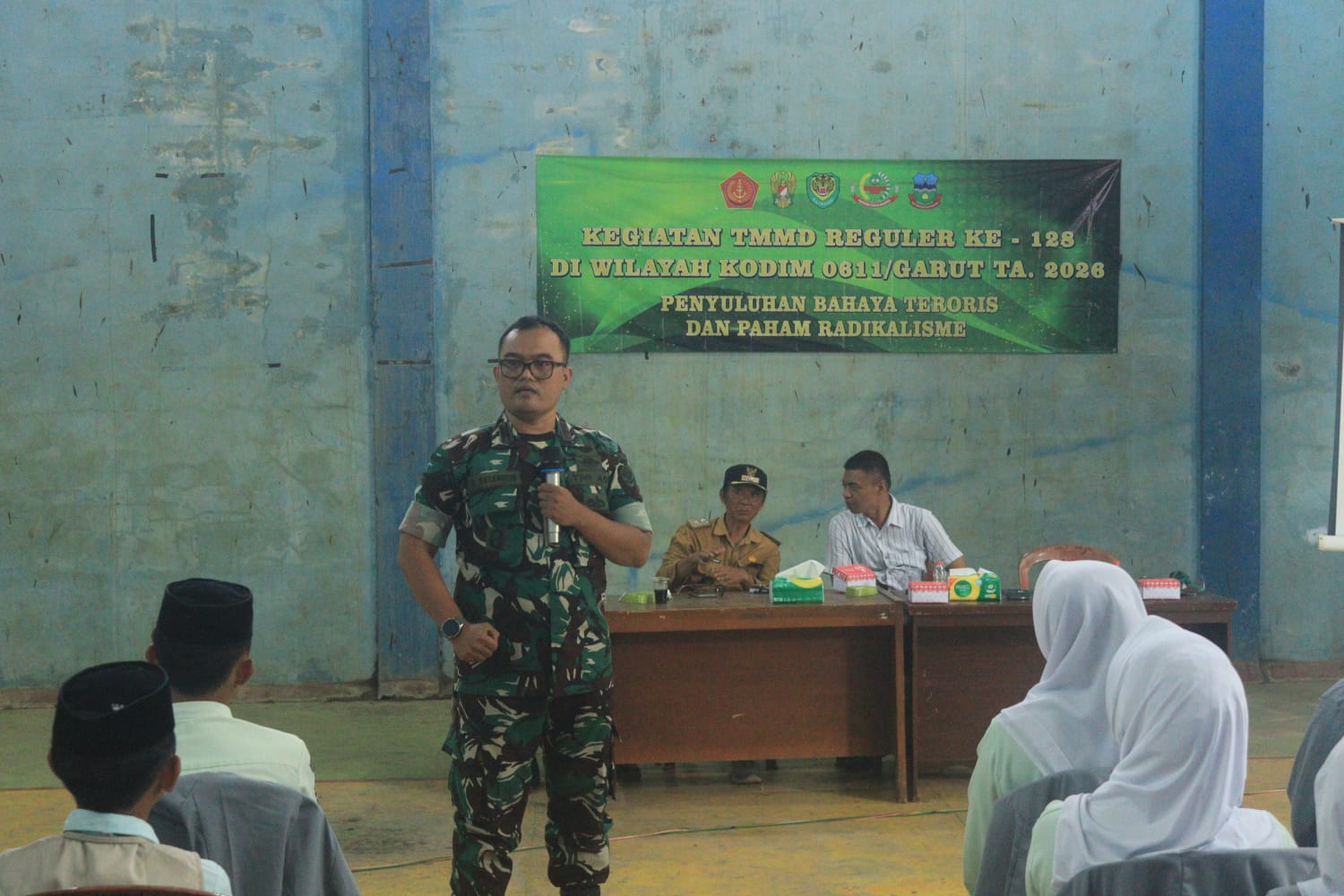 KAPTEN INF ACU HASANUDIN: TANGGUNG JAWAB PENUH ATAS KELANCARAN TMMD KE-128 DI WILAYAH MALANGBONG