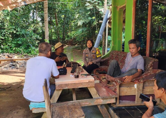 Perkuat Sinergitas, Polsek Ciamis Intens Terjunkan Personel Koorkom ke Warga di Lawong