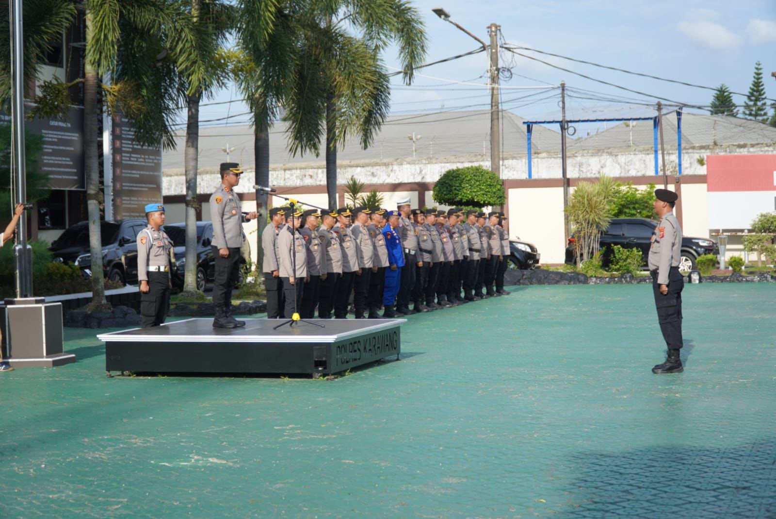 May Day 2026: Polres Karawang Pastikan Keberangkatan Buruh ke Monas dan DPR Berjalan Aman