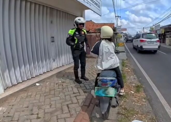 Upaya Polantas di Karawang, Kurangi Angka Pelanggaran Lalu Lintas melalui Kegiatan Patroli Simpatik