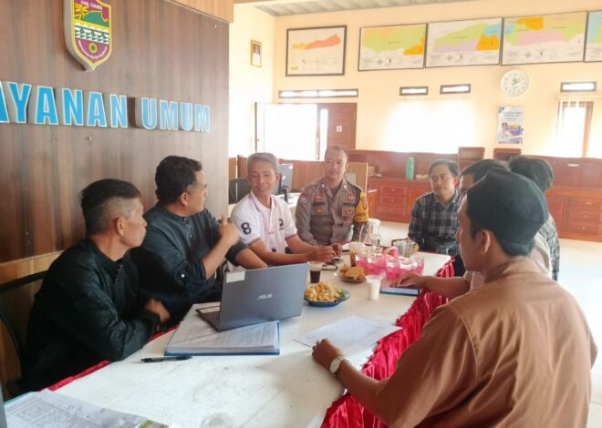 Polsek Cihaurbeuti Ikut Awasi Pemilihan Bakal Calon Kepala Desa PAW di Desa Pasirtamiang