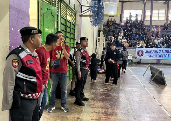 Polres Ciamis Amankan Kejuaraan Pencak Silat SEC 2026, Jaga Kondusifitas dan Kelancaran Kegiatan Olahraga