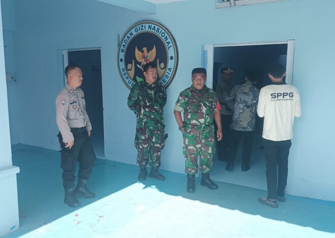 Kapolsek Ciamis Hadiri Kesiapan Operasional SPPG #004 Alfa Grup Sadananya