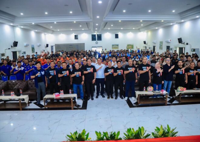 Kapolres Karawang Ucapkan Selamat Hari Buruh, Tekankan Sinergitas Jaga Kondusifitas Daerah