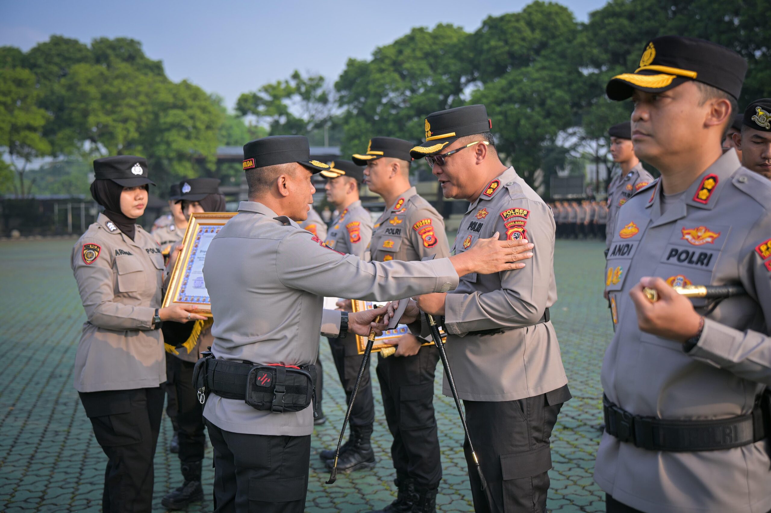 Peran Aktif Polres Ciamis Berbuah Prestasi, Raih Juara Harapan 1 Pos Pengamanan Terpadu Ops Ketupat Lodaya 2026
