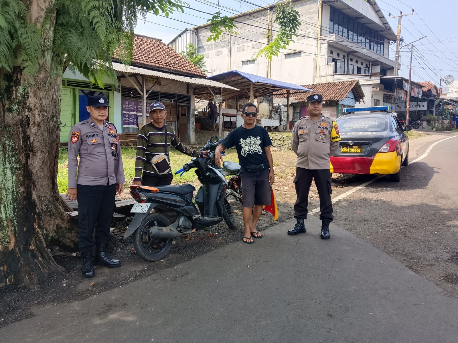 Cipkon Kamtibmas, Polsek Kawali Intens Patroli KRYD Hingga ke Pemukiman Warga