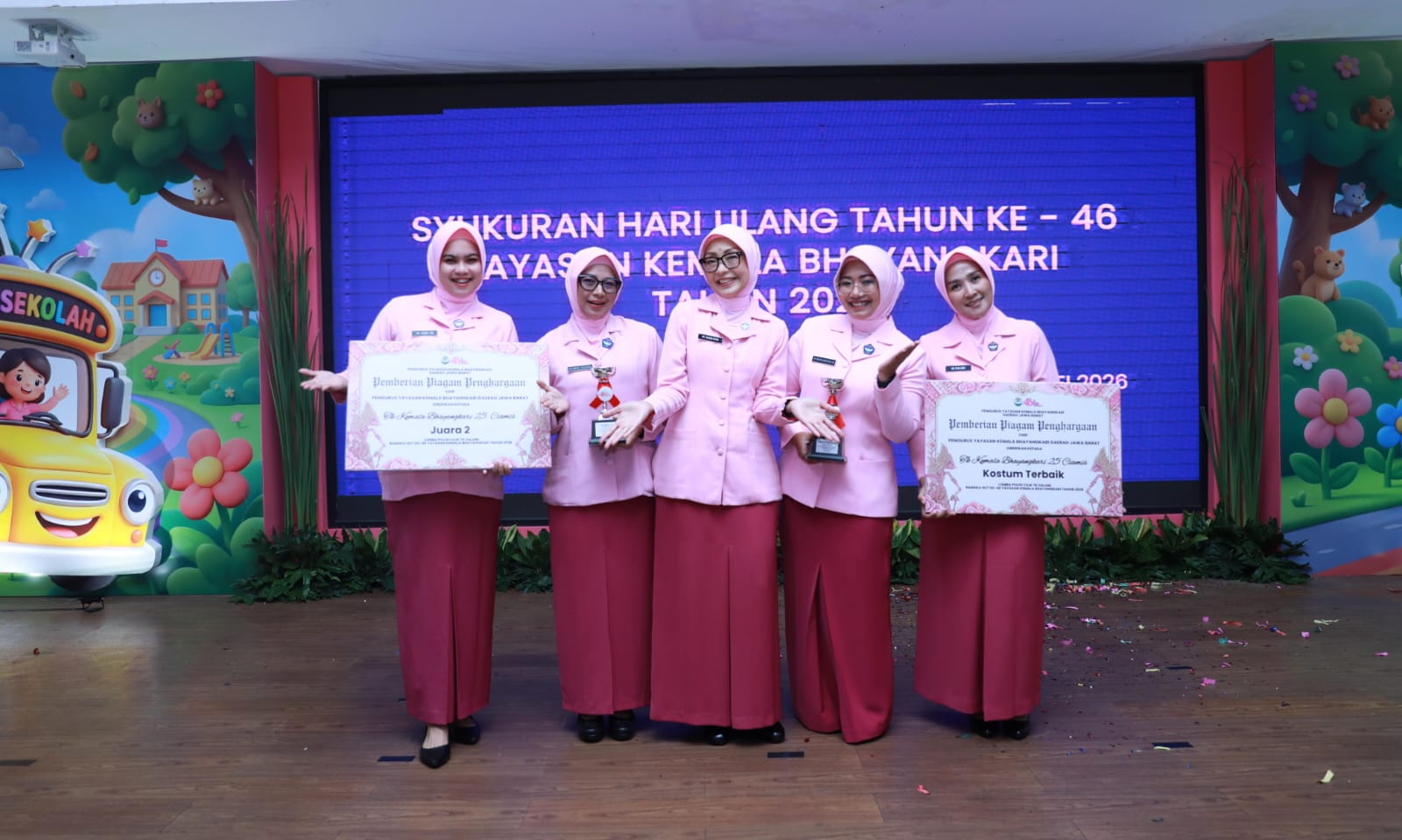 Polisi Cilik TK Kemala Bhayangkari 25 Ciamis Raih Juara Umum II dan Kostum Terbaik Tingkat Polda Jabar