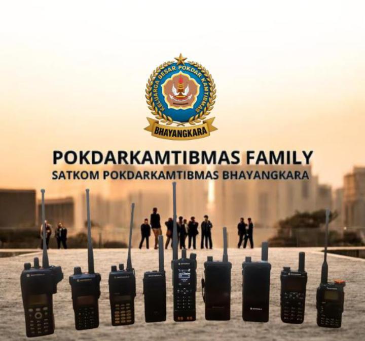 POKDAR Kamtibmas Bhayangkara Family Ucapkan Selamat Ulang Tahun untuk WAKA SATKOM MP 44 PF DOUGLAS