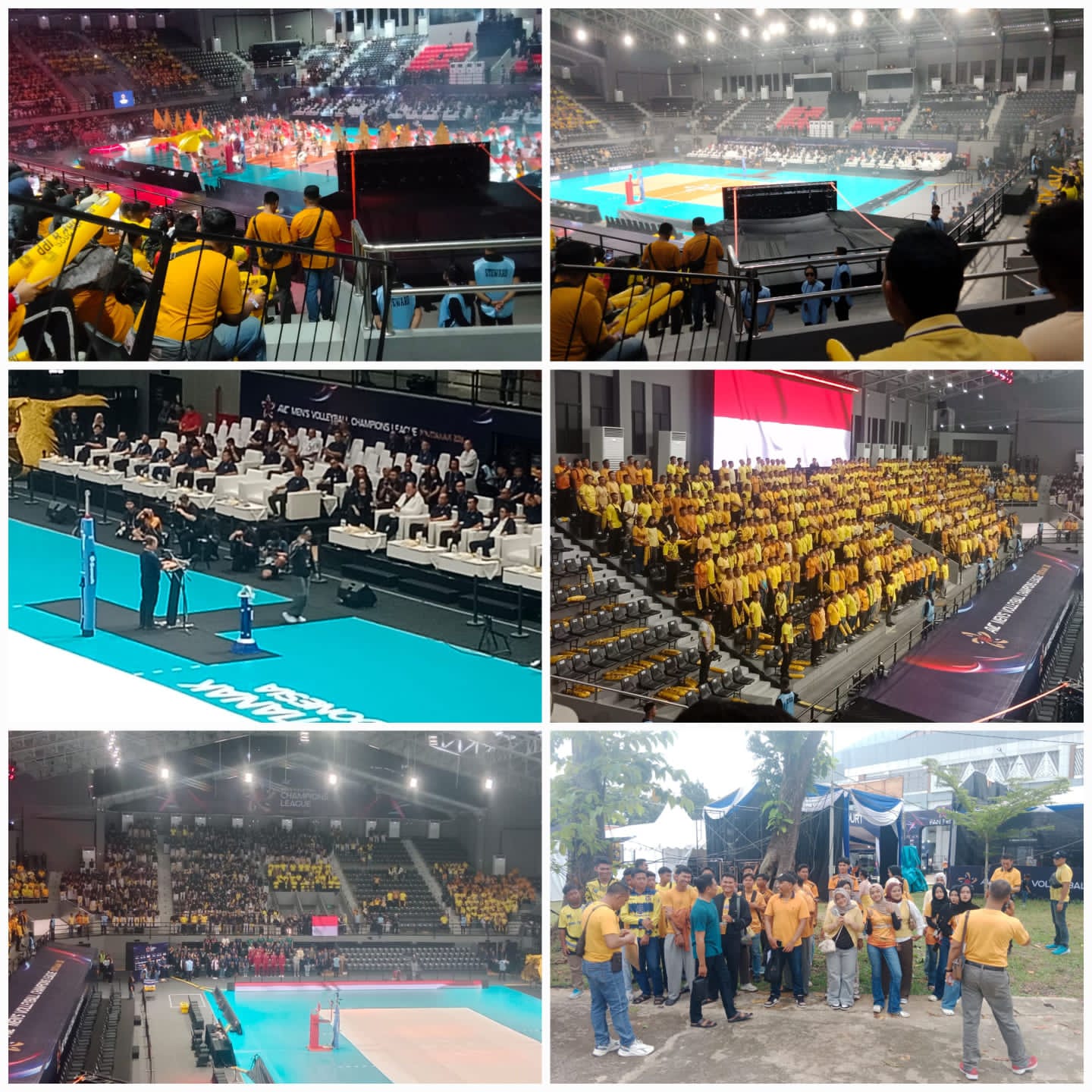 Pembukaan AVC Men’s Volleyball Champions League 2026