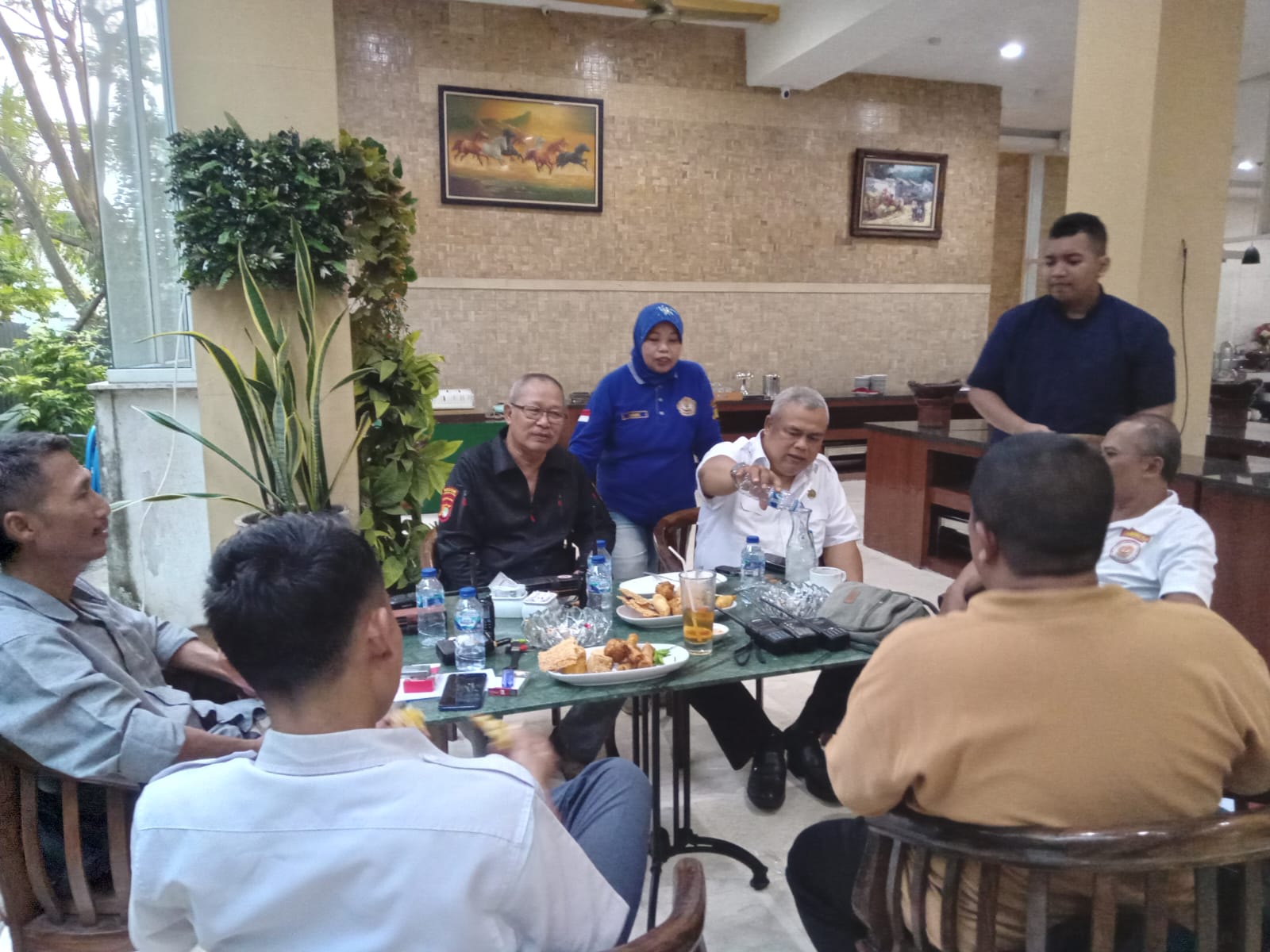Jajaran Satkom POKDAR Kamtibmas Bhayangkara Family MP44 Gelar Persiapan Raker di Hotel Marlin BSD