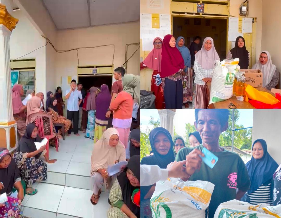 Perkuat Ketahanan Pangan, Pemdes Cakura Bagikan 20 Kg Beras dan 4 Liter Minyak ke 518 KK* – *Bebas Biaya,