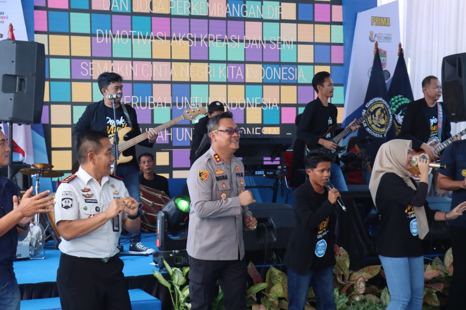 Kapolres Ciamis Hadiri Pra-Launching Album Karya Warga Binaan Lapas Kelas IIB Ciamis Tahun 2026