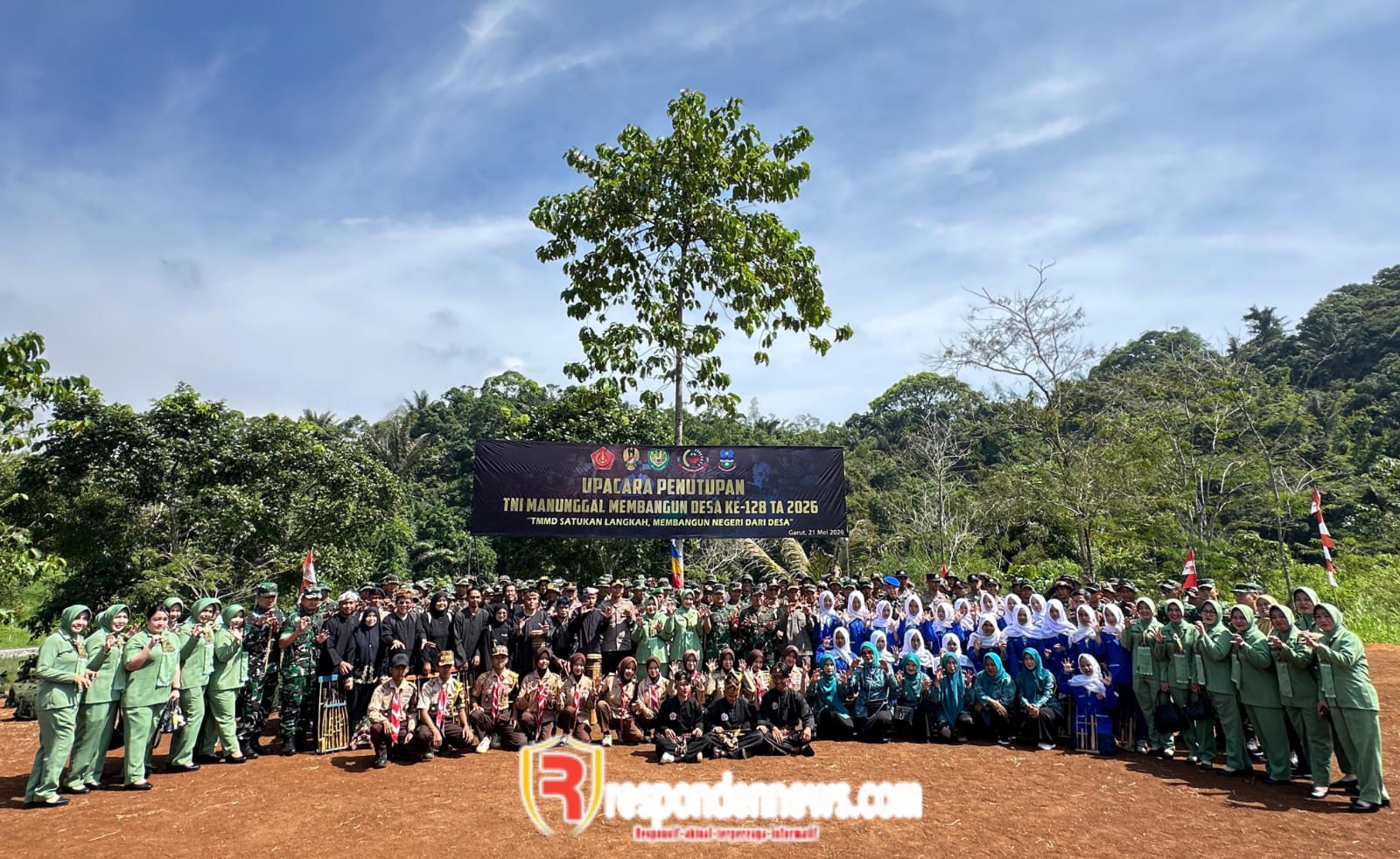 TMMD ke-128 Kodim 0611/Garut Resmi Ditutup, Warga Malangbong Kini Nikmati Jalan Impian Setelah 40 Tahun Menanti
