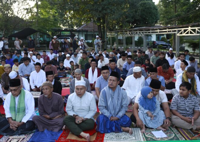 Dandim 0607/Kota Sukabumi: Idul Adha Ajarkan Keikhlasan, Pengorbanan dan Kepedulian untuk Sesama