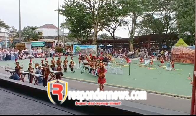 PAUD Mentari Tunjukkan Semangat Generasi Muda di Panggung Jangle Marching Band