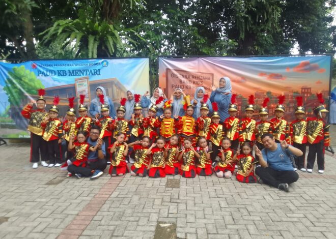 PAUD Mentari Tunjukkan Semangat Generasi Muda di Panggung Jangle Marching Band