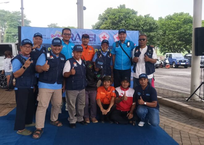 250 Peserta Ramaikan Giat Donor Darah RAKSI Bareng PMI Bekasi