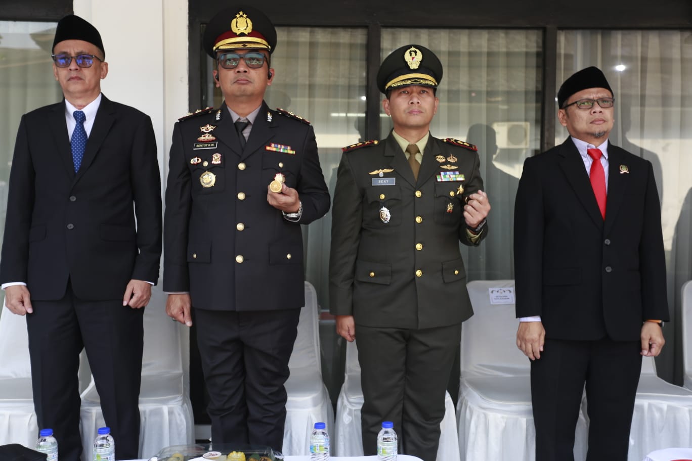 Forkopimda Kota Sukabumi Peringati Hari Lahir Pancasila 2026, Dandim 0607 Bertugas Membacakan UUD 1945
