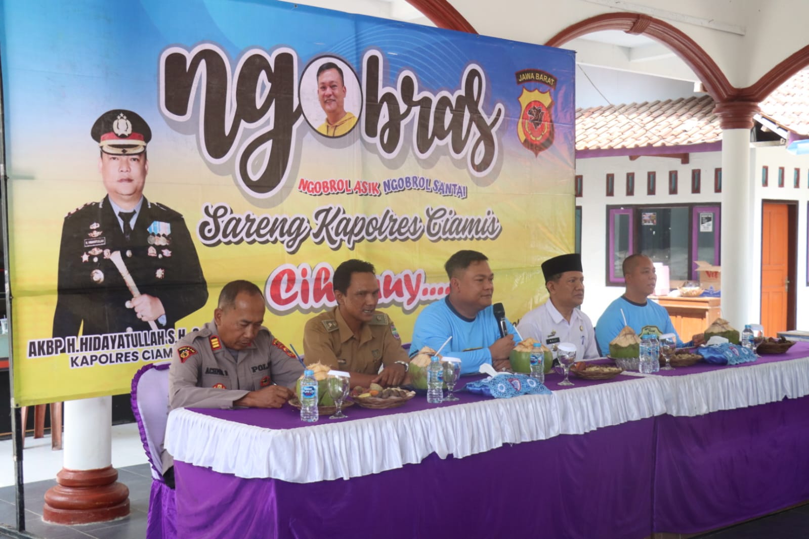 Melalui Program NGOBRAS, Kapolres Ciamis Perkuat Sinergi Polri dan Masyarakat dalam Menjaga Kamtibmas