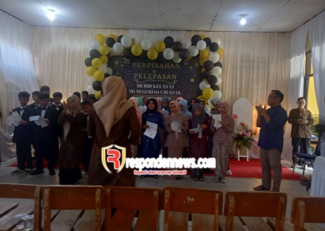 SDN Cibadak Gelar Perpisahan Kelas VI, Siswa Siap Lanjut ke SMP