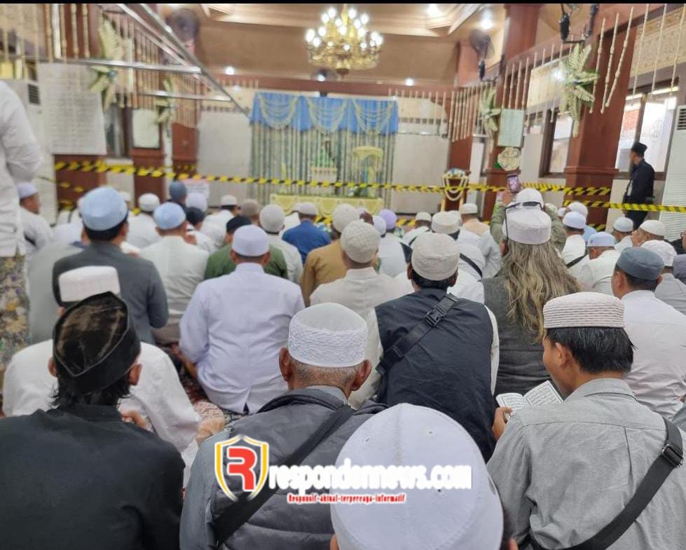 ZIARAH AKBAR Jajaran Satuan komunikasi Pokdar Kamtibmas Bhayangkara Family SM16PF ABAH KOKOY Dan Jama’ah MT. QA