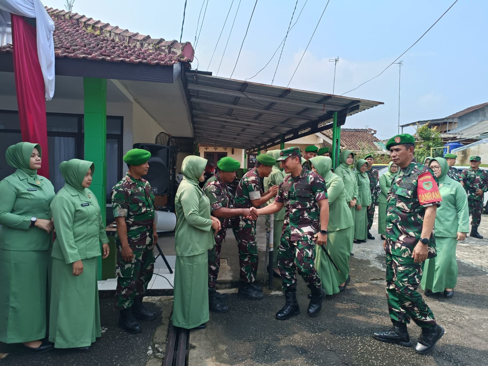 Silaturahmi Perdana ke Koramil Cicurug, Dandim 0607 Ajak Prajurit Jadi Solusi di Tengah Masyarakat