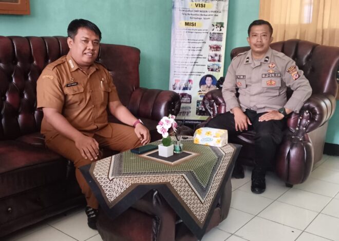 Hadiri Pelepasan Kelas IX SMP Negeri 5 Rajadesa, Polsek Rajadesa: Tidak Euforia Berlebihan