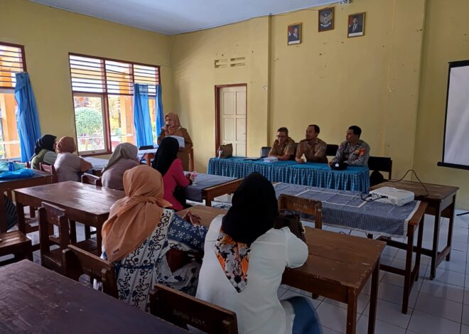 Polsek Ciamis Monitoring Kelulusan SMPN 6 Ciamis, Perkuat Pembinaan Pelajar dan Cegah Euforia Berlebihan