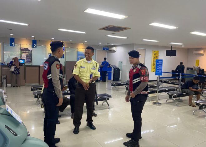 Sat Samapta Polres Ciamis Tingkatkan Patroli Dialogis di Bank BCA untuk Antisipasi Kejahatan dan Perkuat Rasa Aman Masyarakat