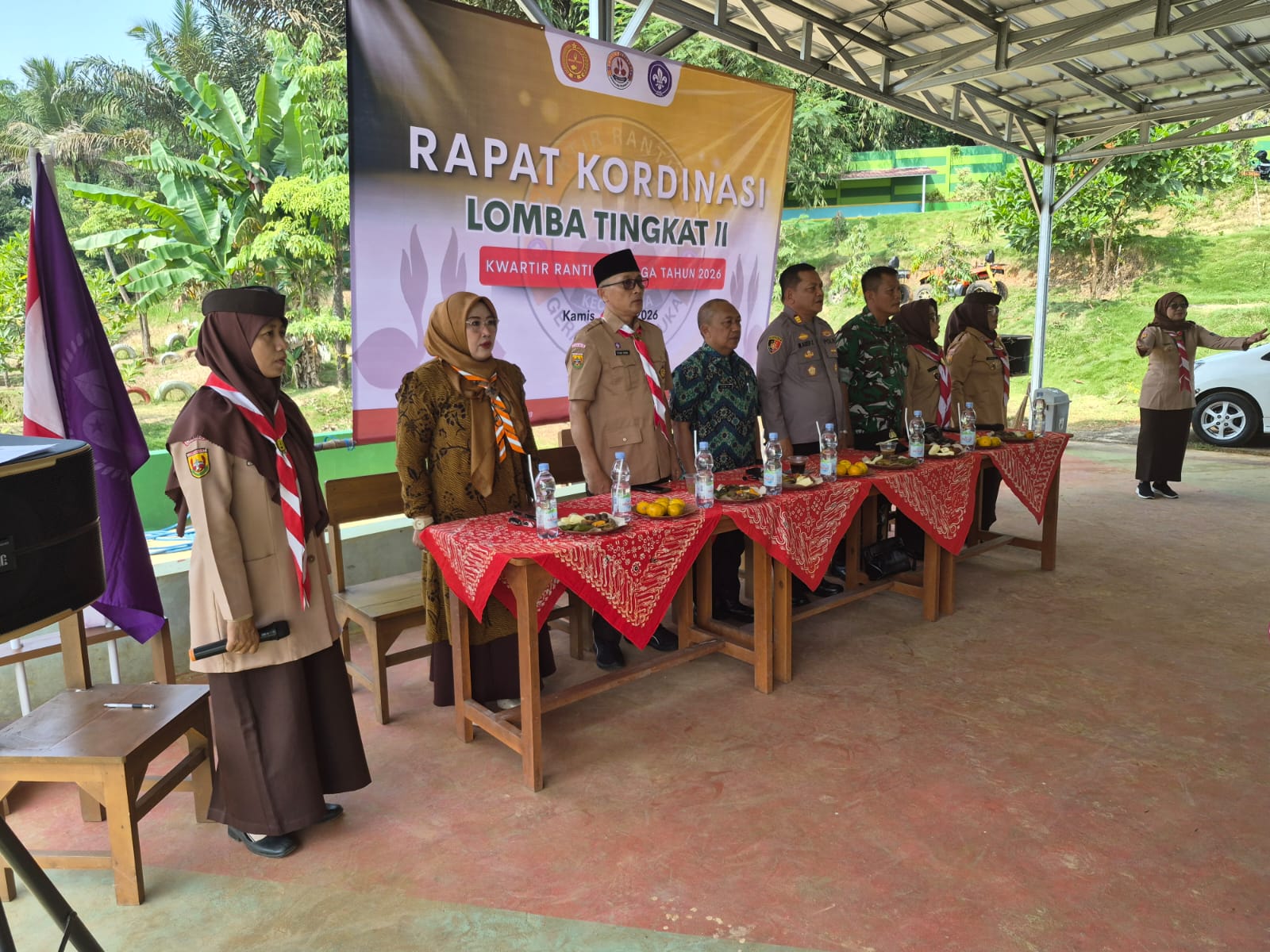 Kapolsek Cisaga Ikuti Rakor Kesiapan LT II Tingkat Kecamatan