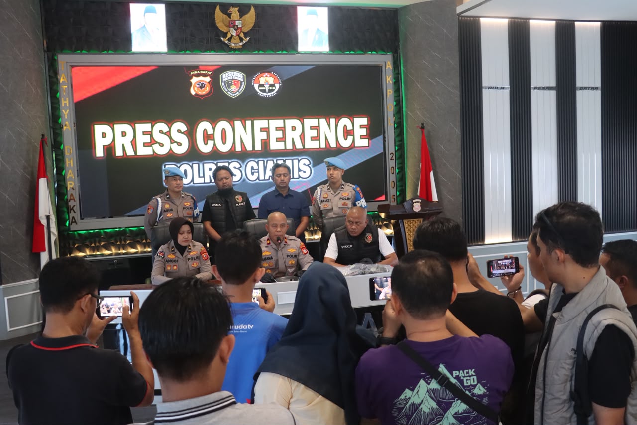 Polres Ciamis Berhasil Ungkap Tiga Kasus Curanmor, Wujud Komitmen Polisi Jaga Kamtibmas