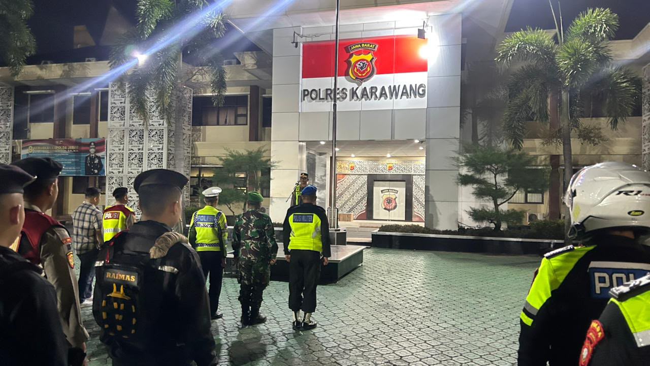 Polres Karawang Kerahkan 76 Personel dalam KRYD, Sasar Begal, Tawuran dan Kejahatan Jalanan