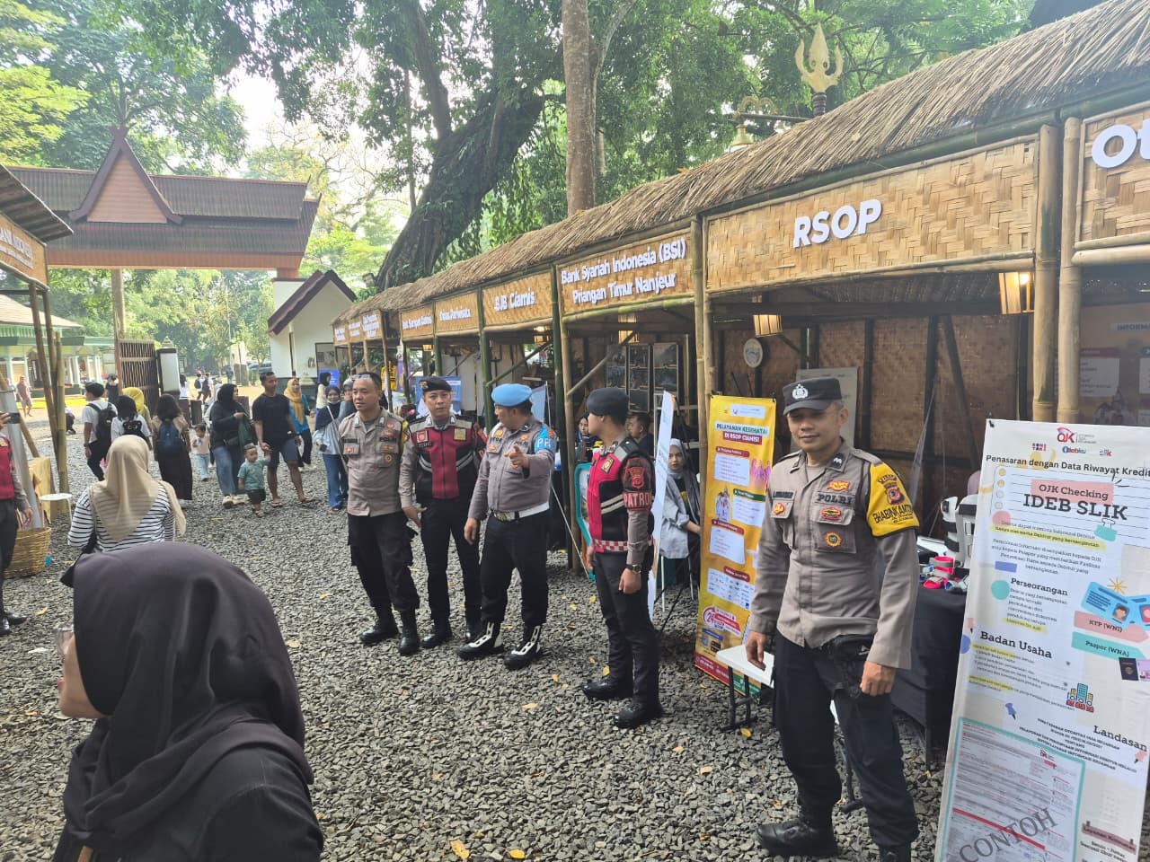 Sinergitas Polri-Pemerintah, Polres Ciamis Siagakan Personel Amankan Gelaran Craft Expo