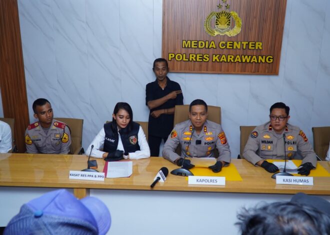 Lima Pemuda Diamankan Polres Karawang Usai Video Asusila Viral di Media Sosial