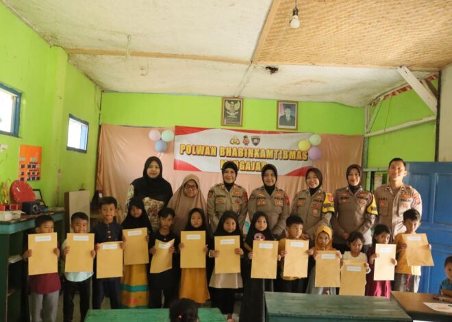 Bangun Generasi Berkarakter, Polri Sukseskan Program Polwan Bhabinkamtibmas Mengajar di Ciamis
