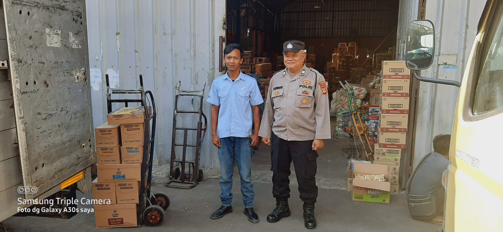 Cipkon Kamtibmas, Dua Personel Polsek Kawali Patroli KRYD Sapa Warga Saat Siang