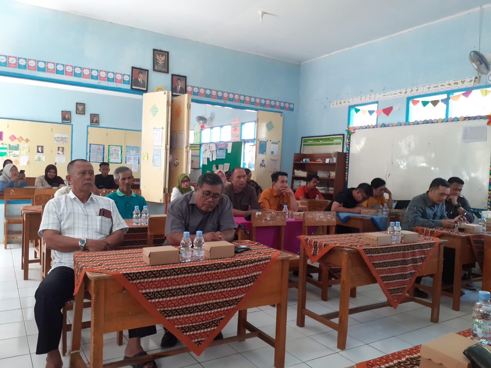 Kapolsek Sukadana Ikuti Rakor KMD dan KML Pramuka Kwaran Kecamatan Sukadana