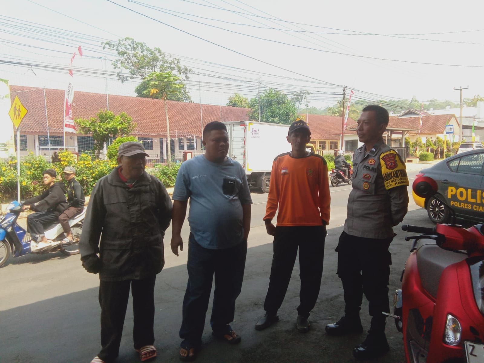 Perkuat Sinergitas, Polsek Cihaurbeuti Koorkom Kamtibmas ke Warga Sukahurip