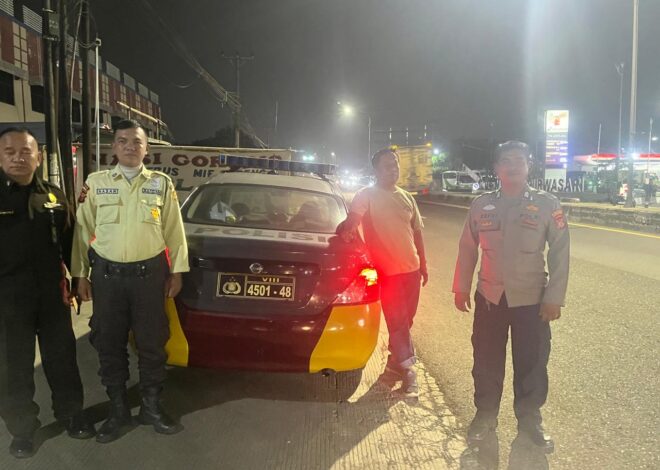 Patroli Malam Hari Polisi Cegah Gangguan Kamtibmas