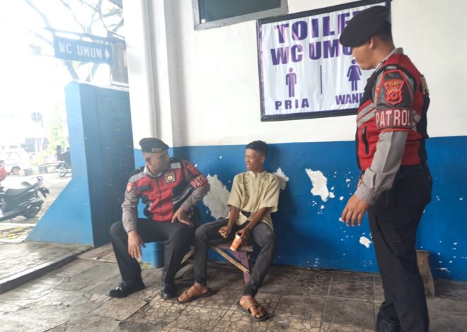 Patroli Antipremanisme Sat Samapta Polres Ciamis Perkuat Keamanan di Kawasan Terminal Ciamis