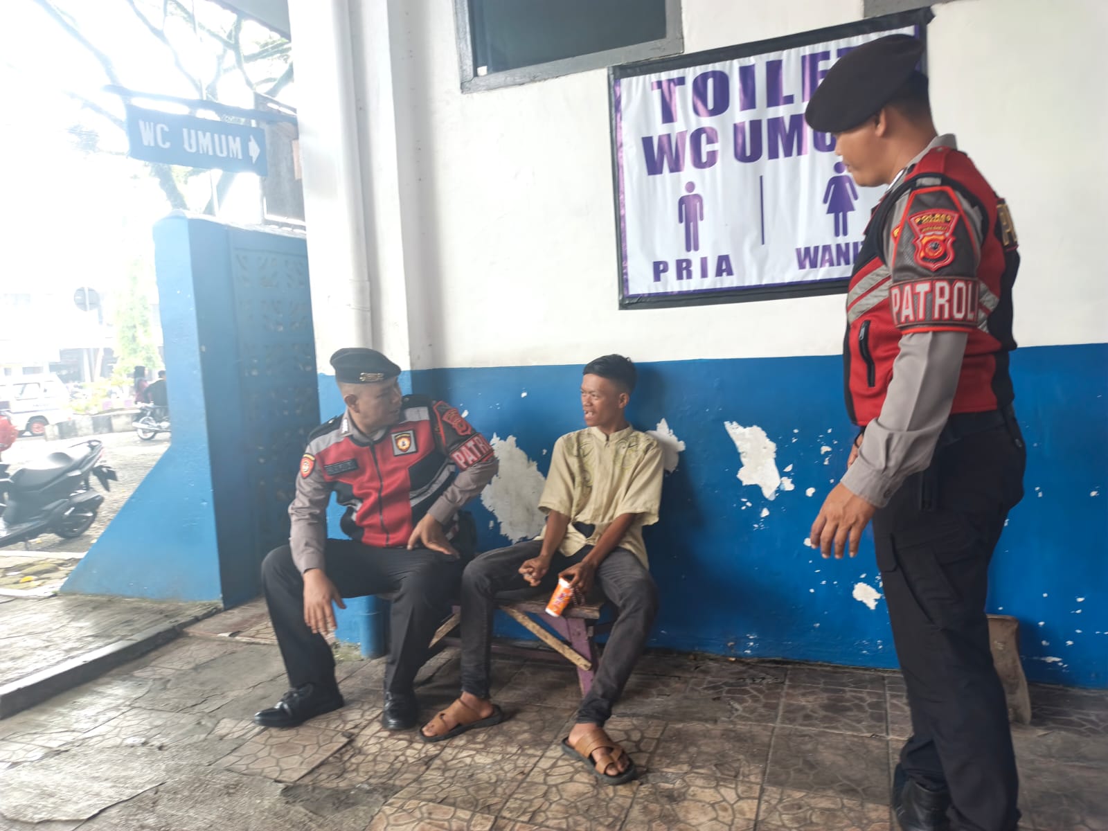 Patroli Antipremanisme Sat Samapta Polres Ciamis Perkuat Keamanan di Kawasan Terminal Ciamis