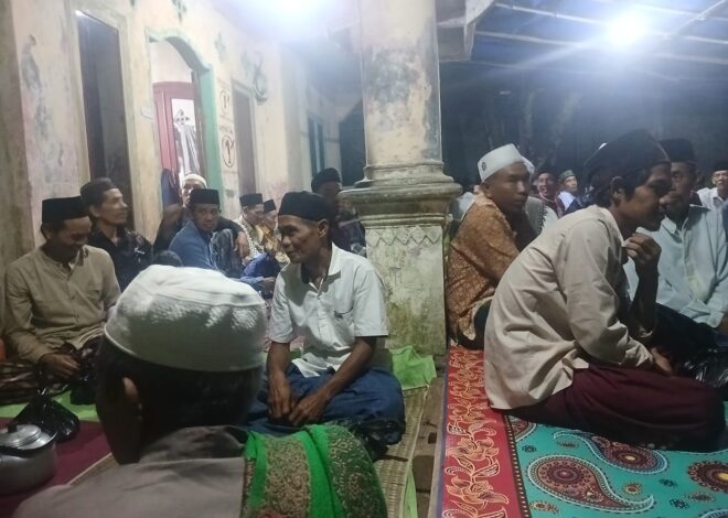 Tahlilan Hari ke-3 Almarhum Bapak Suhaedi alias Jenal Mustopa Digelar di Rancapinang Pandeglang