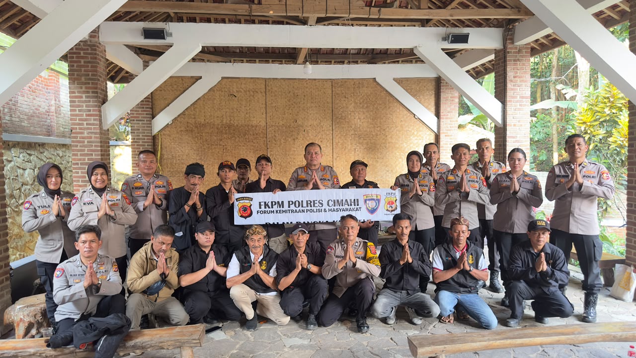 FKPM Kawasan Kota Cimahi Jadi Sampel Polmas Korbinmas Baharkam Polri