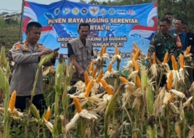Kolaborasi Kapolsek Klari, Danramil dan Camat Klari, Wujudkan Program Swasembada Pangan Nasional di Lahan Perum Bumi Kosambi Baru