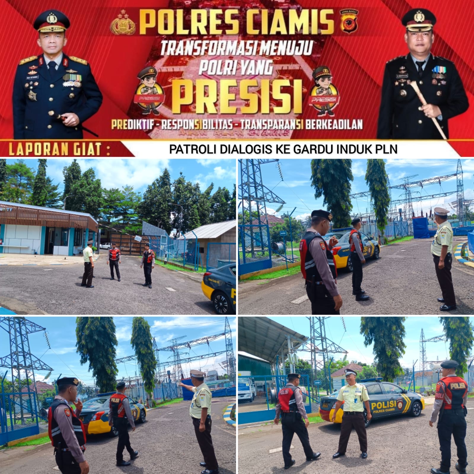 Cipkon Kamtibmas, Satuan Samapta Polres Ciamis Patroli Dialogis ke Area Obvitnas
