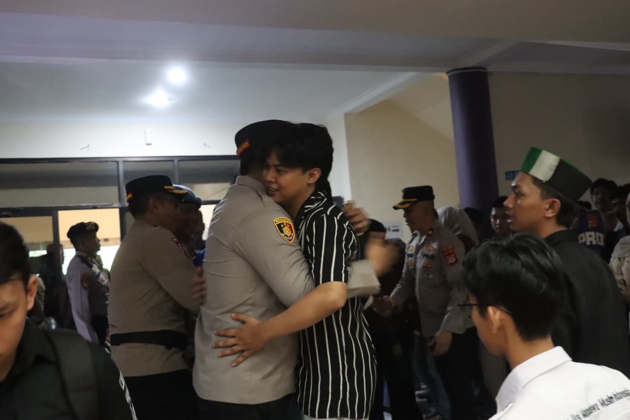 Polres Ciamis Kawal Aksi Unjuk Rasa Cipayung Plus, Wujud Komitmen Polri Menjaga Keamanan dan Demokrasi