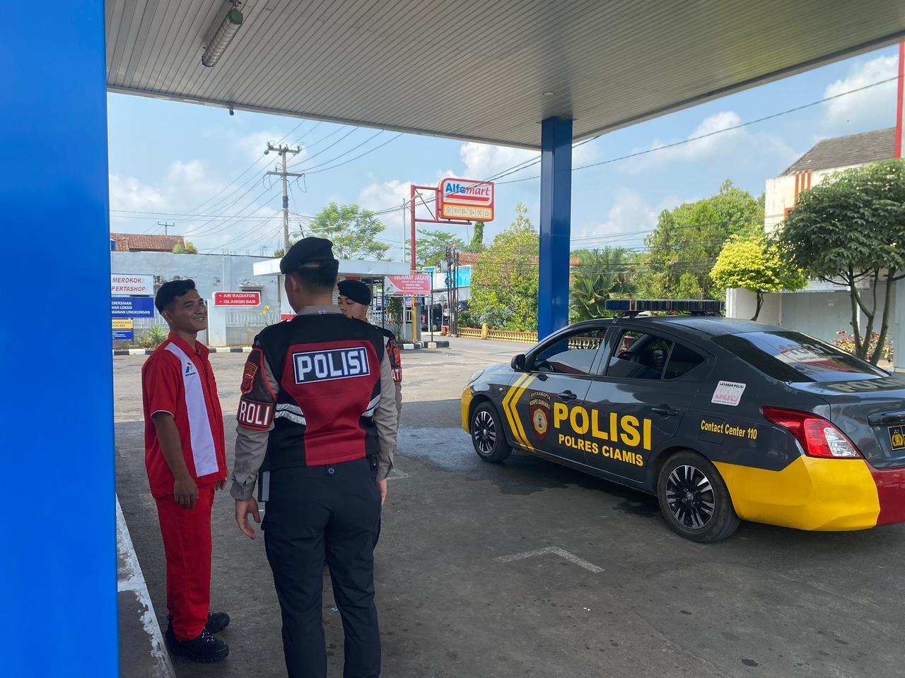 Patroli Dialogis Sat Samapta Polres Ciamis Perkuat Kehadiran Polisi di Tengah Masyarakat, Ciptakan Situasi Aman dan Kondusif