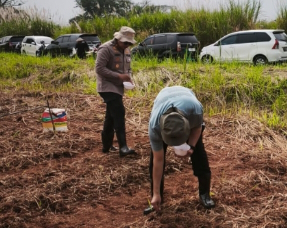 Bukti Nyata Satreskrim Polres Karawang Dukung Program Swasembada Pangan Nasional ‎