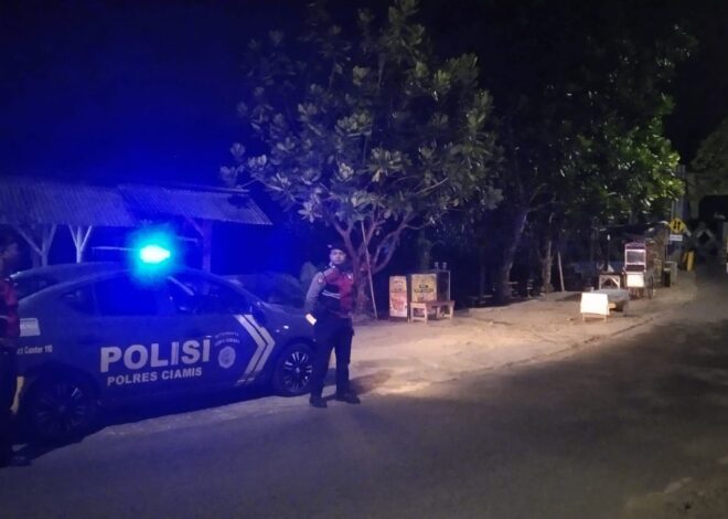 Sat Samapta Polres Ciamis Tingkatkan Patroli Biru di Jalur Rawan Kejahatan, Perkuat Rasa Aman bagi Masyarakat