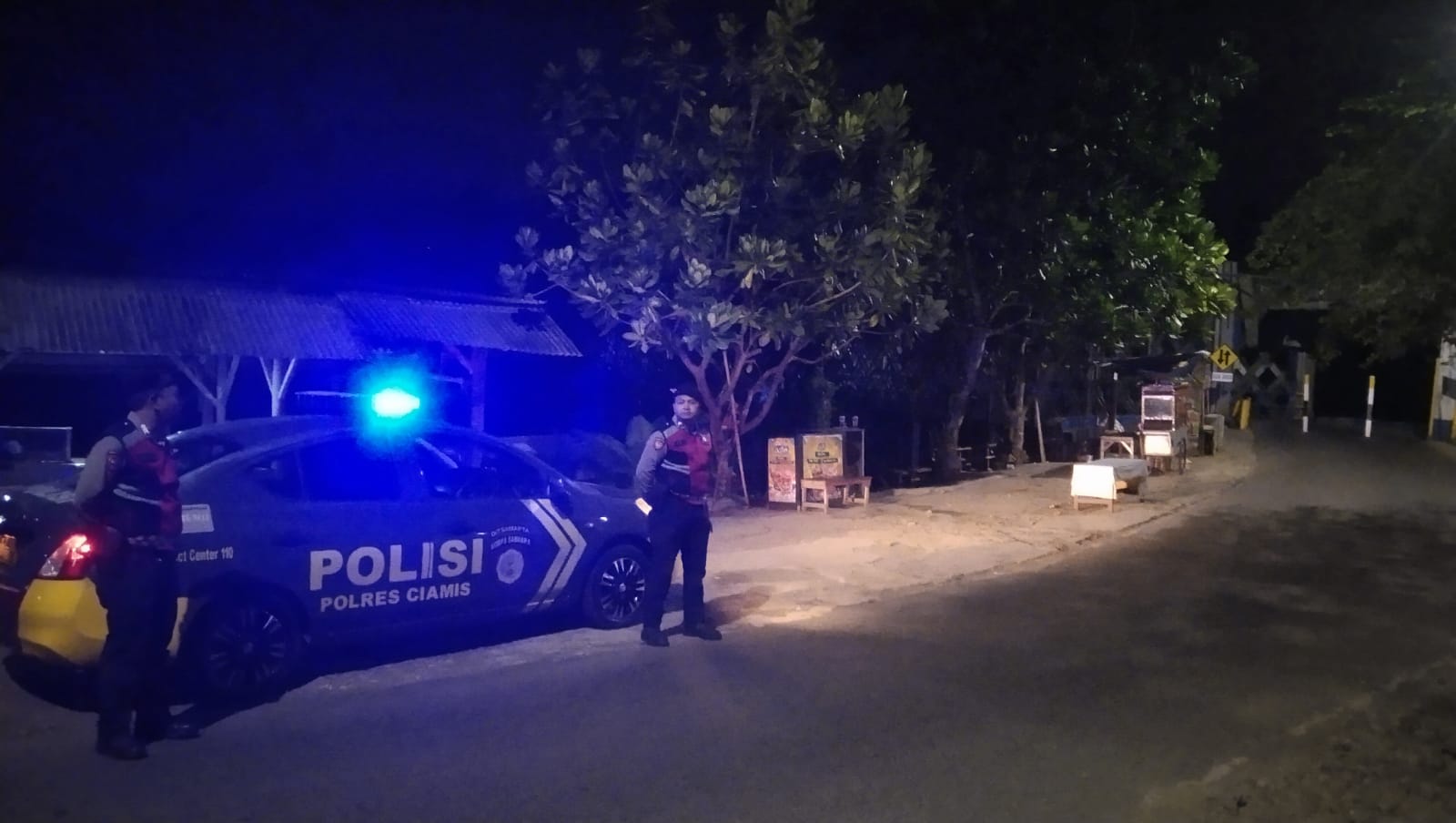 Sat Samapta Polres Ciamis Tingkatkan Patroli Biru di Jalur Rawan Kejahatan, Perkuat Rasa Aman bagi Masyarakat